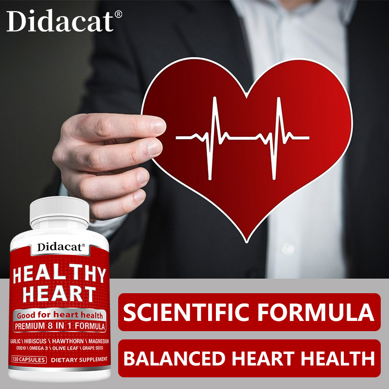 Heart Health Capsules with CoQ - Health Wellness Energy recension och pris