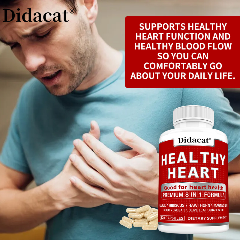 Heart Health Capsules with CoQ - Health Wellness Energy recension och pris