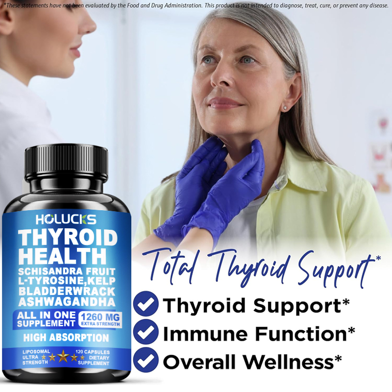 Thyroid Health Complex, Thyroi - Health Wellness Energy recension och pris