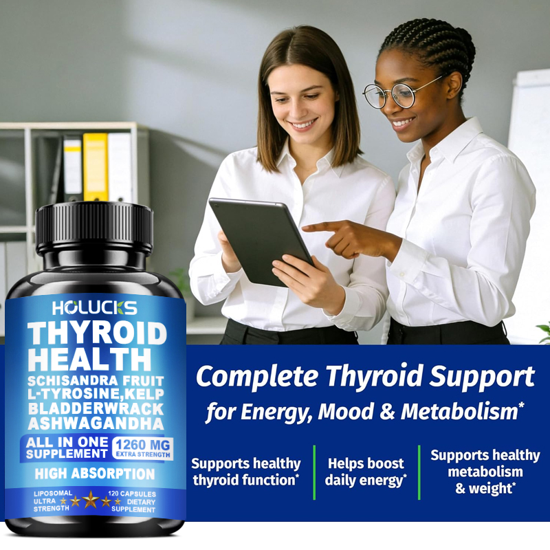 Thyroid Health Complex, Thyroi - Health Wellness Energy recension och pris