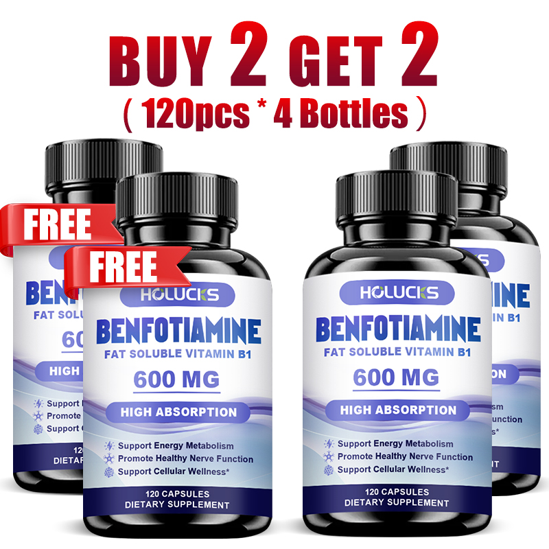 Benfotiamine Capsules, with Fa - Health Wellness Energy recension och pris