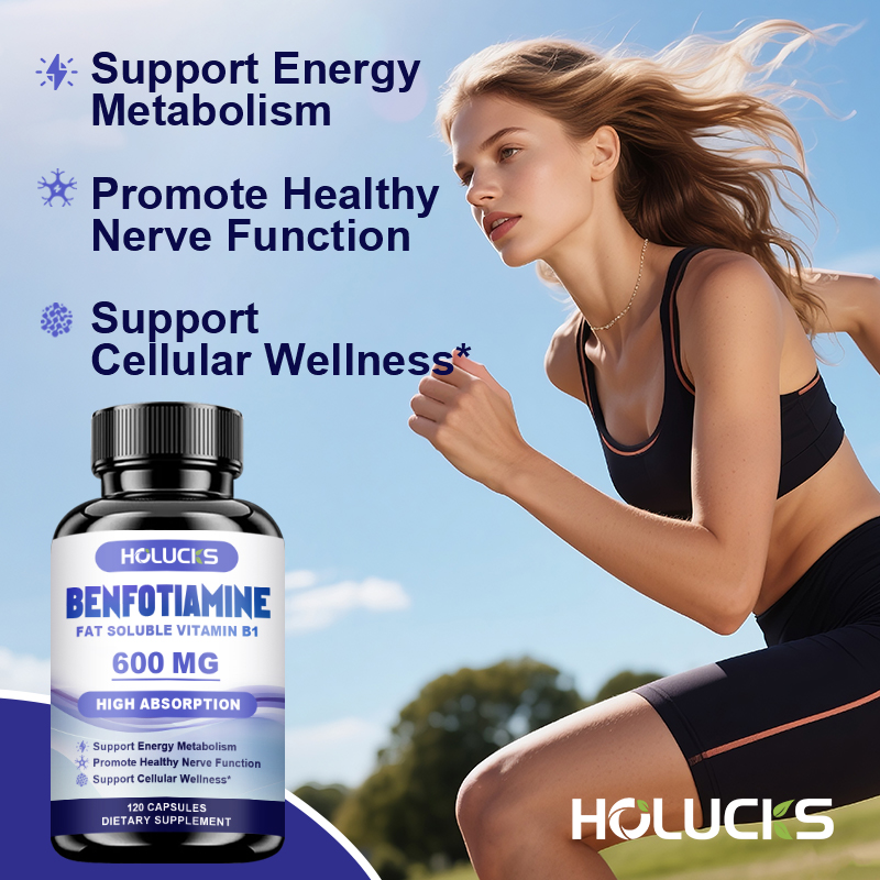 Benfotiamine Capsules, with Fa - Health Wellness Energy recension och pris