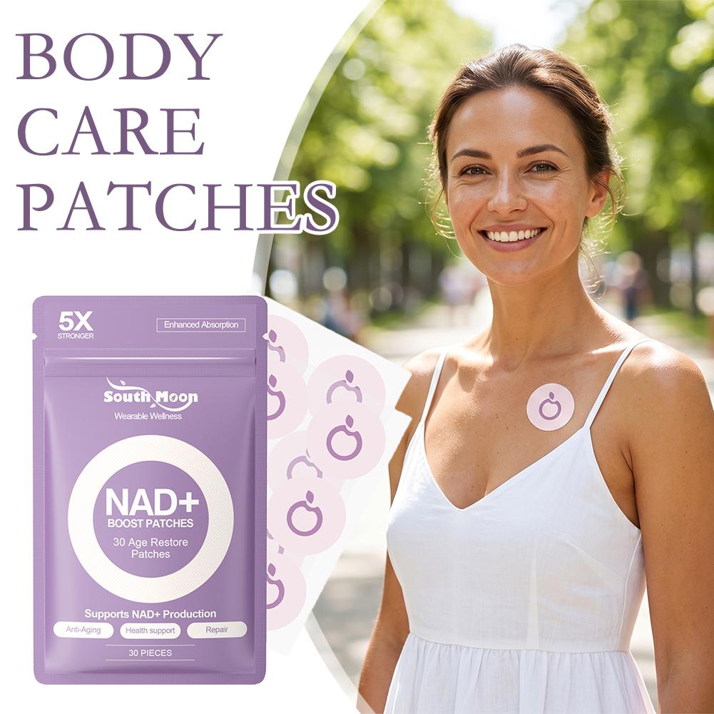 30 Pieces NAD+ Boost Patches A - Health With Wellness recension och pris