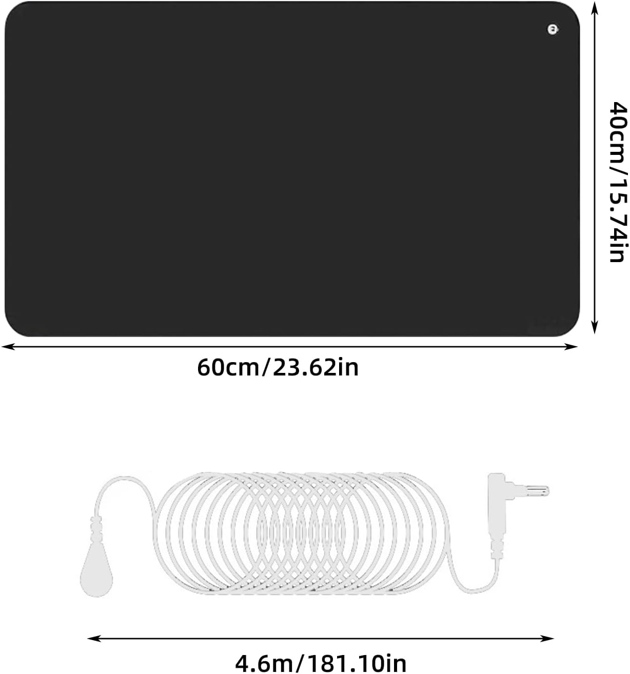 40X60CM Grounding Mat With Gro - Health Wellness Energy recension och pris
