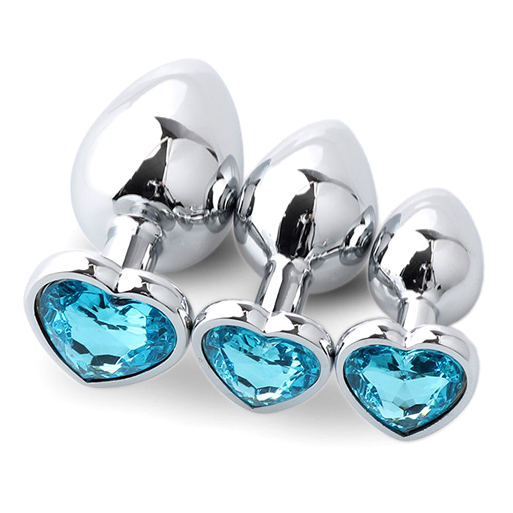 3PCS Metal Anal Plugs for Coup - Health With Wellness recension och pris