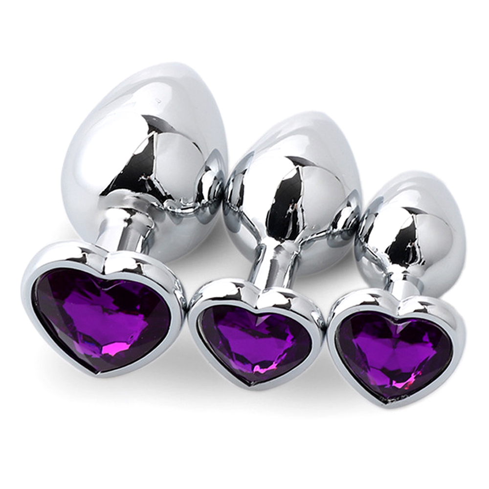 3PCS Metal Anal Plugs for Coup - Health With Wellness recension och pris