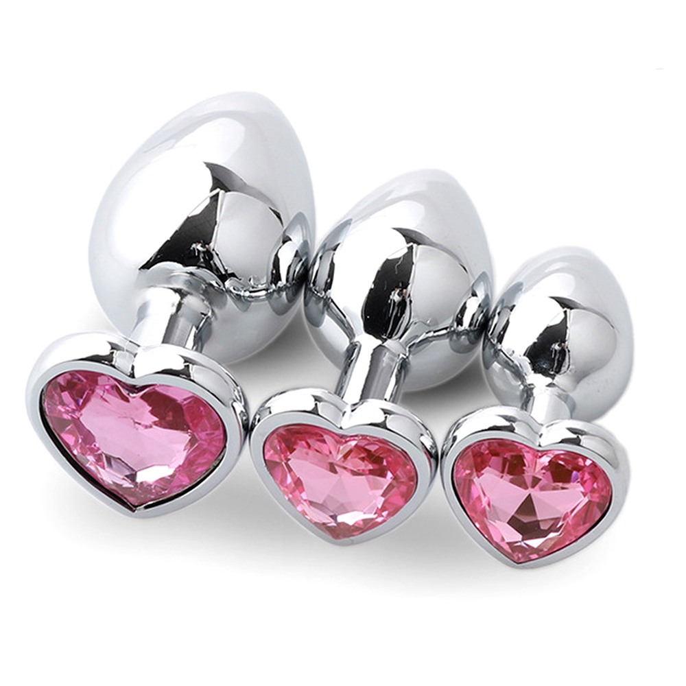 3PCS Metal Anal Plugs for Coup - Health With Wellness recension och pris