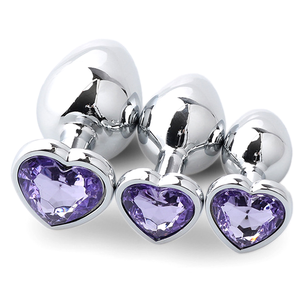 3PCS Metal Anal Plugs for Coup - Health With Wellness recension och pris